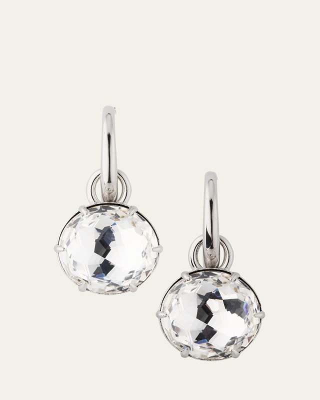 Crystal Mini Hoop Earrings